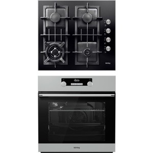 

Встраиваемый комплект Korting HGG 665 CTN + OKB 781 CEX, HGG 665 CTN + OKB 781 CEX