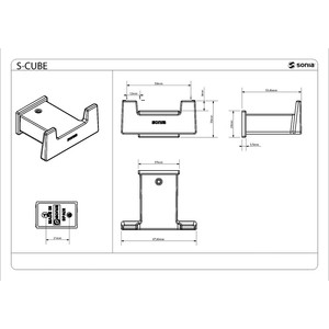 фото Крючок sonia s-cube двойной (166817)