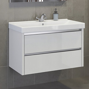 

Мебель для ванной Comforty Дублин 92 белый глянец, Дублин 92 белый глянец