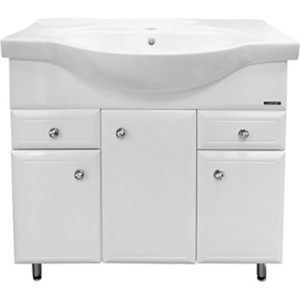 

Мебель для ванной Comforty Сочи 86 белый глянец, Сочи 86 белый глянец