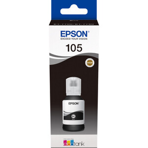 Контейнер с чернилами Epson Q140 черный пигментный контейнер с чернилами epson r340 пурпурный