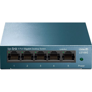 Коммутатор TP-Link LS105G коммутатор d link dgs 1005d j2a 5g неуправляемый dgs 1005d j2a