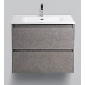 фото Тумба с раковиной belbagno kraft 60, pietra grigio (kraft-600-2c-so-pg, bb600etl)