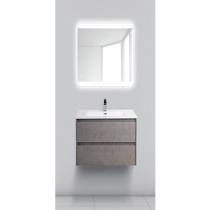 фото Тумба с раковиной belbagno kraft 60, pietra grigio (kraft-600-2c-so-pg, bb600etl)