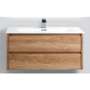 фото Тумба с раковиной belbagno kraft 100, rovere nebrasca nature (kraft-1000-2c-so-rnn, bb1000etl)