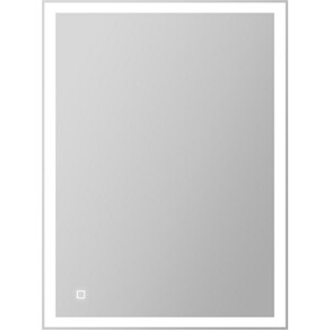 Зеркало BelBagno Spc-Grt 65х80 с подсветкой, сенсор (SPC-GRT-650-800-LED-TCH) зеркальный шкаф runo стиль 65х80 правый белый ут000002339