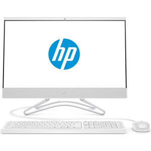 фото Моноблок hp 22-c0010ur white (pen j5005/4gb/500gb/dvd-rw/vga int/dos) (4he00ea)