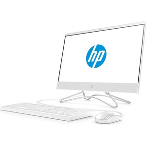 фото Моноблок hp 22-c0021ur white (core i3 8130u/4gb/1tb/nodvd/mx110 2gb/w10) (4gz48ea)