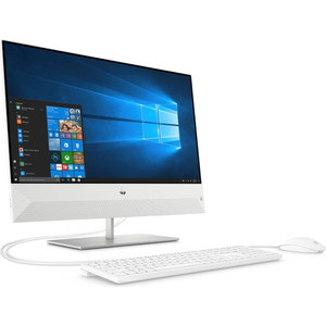 фото Моноблок hp pavilion 24-xa0048ur white (core i3 9100t/4gb/128gb ssd/nodvd/vga int/w10) (7kh19ea)