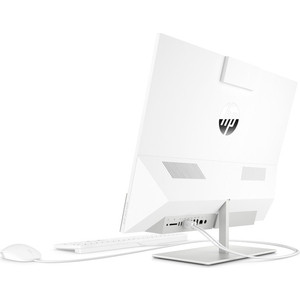 фото Моноблок hp pavilion 24-xa0048ur white (core i3 9100t/4gb/128gb ssd/nodvd/vga int/w10) (7kh19ea)