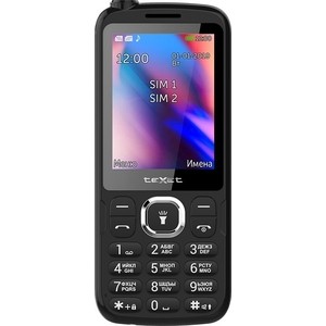 

Мобильный телефон TeXet TM-D325 черный, TM-D325 черный