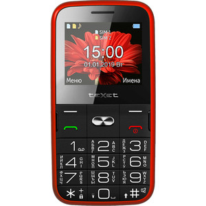 Мобильный телефон TeXet TM-B227 красный