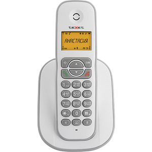 Радиотелефон TeXet TX-D4505A белый-серый - фото 1