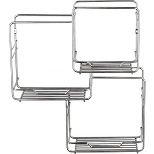 

Полка прямая Swensa 3 яруса хром (SWR-2232), 3 яруса хром (SWR-2232)