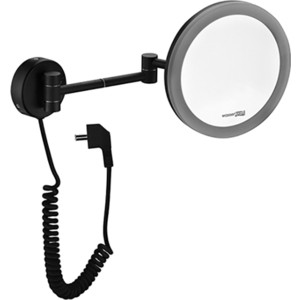

Зеркало Wasserkraft черное, с LED подсветкой, 3х кратным увеличением (K-1004BLACK), черное, с LED подсветкой, 3х кратным увеличением (K-1004BLACK)