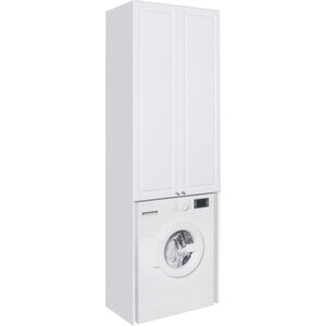 Шкаф Style line Эко 68 над стиральной машиной, белый (АА00-000060) шкаф над стиральной машиной misty