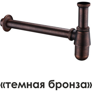 

Сифон для раковины Wasserkraft Isar 1300 D32 с накидной гайкой 1 1/4, темная бронза (A095), Isar 1300 D32 с накидной гайкой 1 1/4, темная бронза (A095)