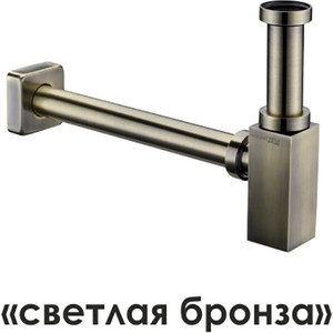 

Сифон для раковины Wasserkraft Exter 1600 D32 с накидной гайкой 1 1/4, светлая бронза (A096), Exter 1600 D32 с накидной гайкой 1 1/4, светлая бронза (A096)