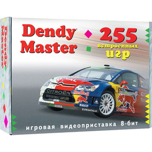 фото Игровая приставка dendy master 255 игр + джойстики. 8bit