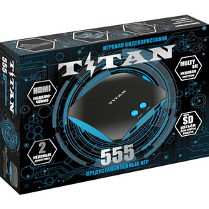 фото Игровая приставка магистр titan + 555 игр, hdmi - кабель, джойстики. 16bit