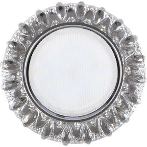 фото Светильник imex il.0028.1403 gx53+led 4w 4000k, встраиваемый поликристалл ch/clear