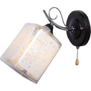 

Бра Imex MD.1087-1-W BK+CH 1*60Вт E27, MD.1087-1-W BK+CH 1*60Вт E27