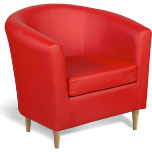 Кресло Шарм-Дизайн Евро лайт экокожа красный led 2blr 2835 50cm 10m 240v r bl белт лайт с лампами красный пр