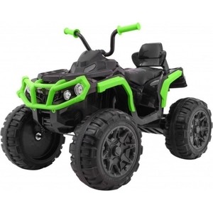 Электроквадроцикл с пультом управления BDM Grizzly ATV 4WD Green/Black 12V - BDM0906-4