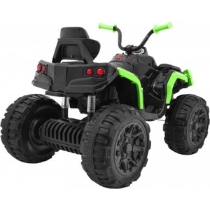 фото Электроквадроцикл с пультом управления bdm grizzly atv 4wd green/black 12v - bdm0906-4