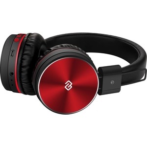 фото Наушники digma bt-12 red/black