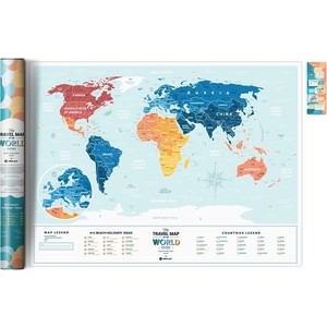 

Карта 1DEA.me Travel map holiday lagoon world, Travel map holiday lagoon world