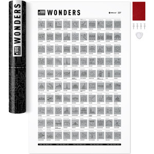 

Скретч постер 1DEA.me 100 дел wonders edition, 100 дел wonders edition