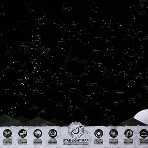 

Карта BadLab Star light светящаяся, Star light светящаяся