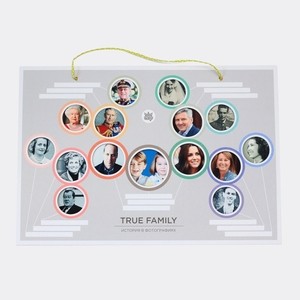 

Коллаж-семейное древо BadLab True family, True family