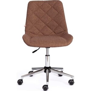 Кресло TetChair Style ткань коричневый F25 кресло tetchair trust max кож зам коричневый коричневый стеганный коричневый 36 36 36 36 6 36 36 06