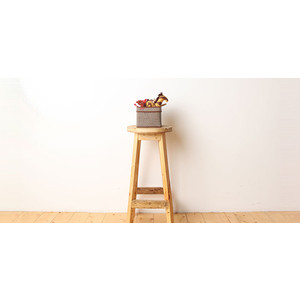 

Корзинка для хранения с ручками Casy Home ВА-012 коричневая, ВА-012 коричневая