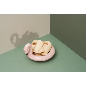 фото Миска сервировочная керамическая doiy floatie flamingo