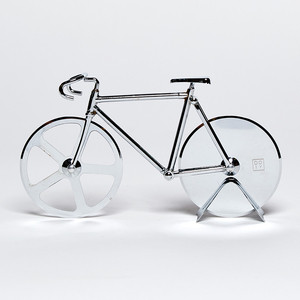

Нож для пиццы из нержавеющей стали Doiy The fixie, серебрянный, The fixie, серебрянный