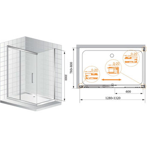 

Душевой уголок Cezares Premier Soft 130x80 хром, прозрачный (PREMIER-SOFT-W-AH-1-130/80-C-Cr-IV), Premier Soft 130x80 хром, прозрачный (PREMIER-SOFT-W-AH-1-130/80-C-Cr-IV)