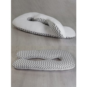 

Подушка для беременных AmaroBaby Анатомическа 340х72 (Зигзаг вид серый), Анатомическа 340х72 (Зигзаг вид серый)