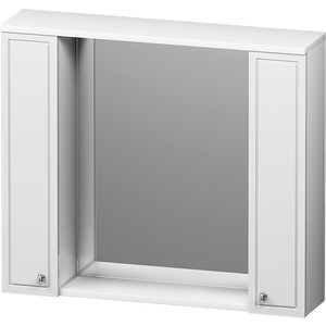 зеркальный шкаф lemark zenon 90х80 с подсветкой белый глянец lm90zs z Зеркальный шкаф RedBlu by Damixa Palace One 85 белый глянец (M41MPX0851WG)