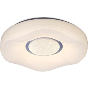 фото Потолочный светодиодный светильник ambrella light fs1236 wh 48w d390