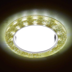 

Встраиваемый светильник Ambrella light G248 W/GD, G248 W/GD