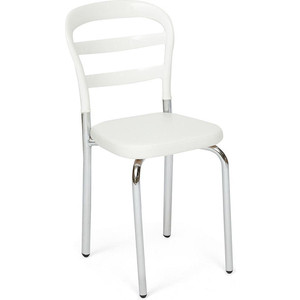 

Стул TetChair Izmir (mod.10) металл/пластик/экокожа белый, Izmir (mod.10) металл/пластик/экокожа белый