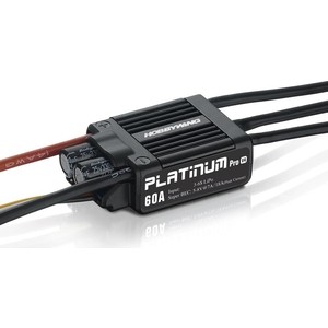 Бесколлекторный регулятор HobbyWing Platinum LV 60A V4 для авиа моделей - HW-PLATINUM-60A-V4 фото