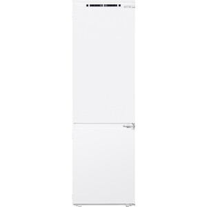 Встраиваемый холодильник MAUNFELD MBF177NFFW холодильник морозильник встраиваемый maunfeld mbf212nfw0