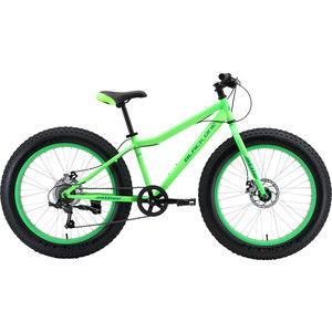 фото Велосипед black one monster 24 d (2020) неоновый зелёный/зелёный