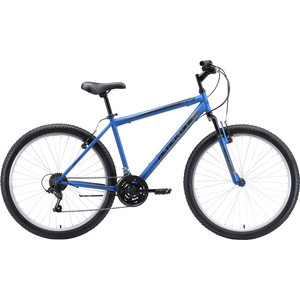 фото Велосипед black one onix 26 (2020) голубой/серый/чёрный 16''
