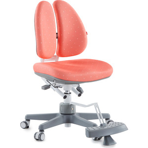 Кресло TCT Nanotec Duoback chair с двойной спинкой и подставкой для ног коралловое аксессуары для мебели tct nanotec комплект ножек для кресел