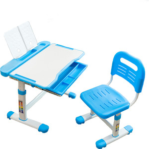 фото Комплект парта + стул трансформеры fundesk vanda blue cubby